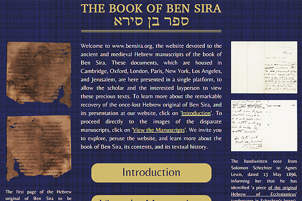The Book of Ben Sira