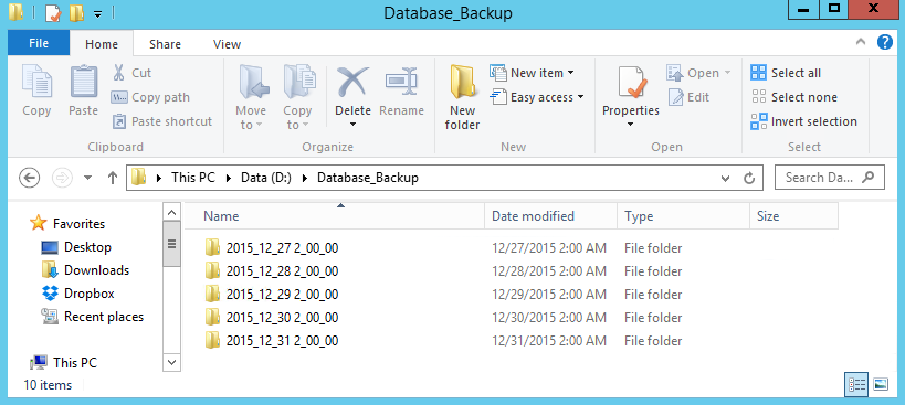 windows 7 folder backup script
